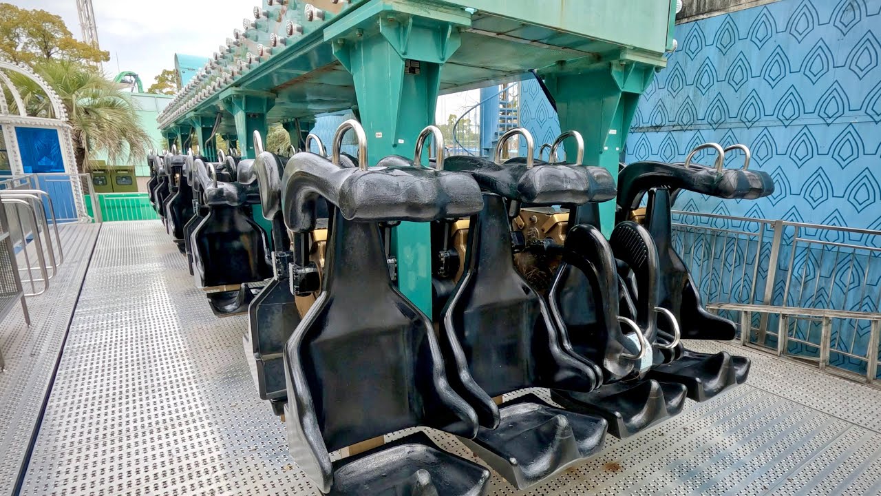 フライングカーペット on-ride POV (乗車映像) / ナガシマスパーランド