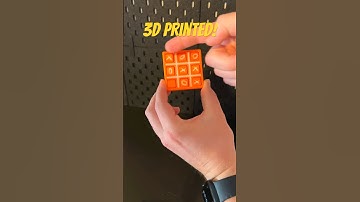 3D Printed Tic-tac-toe #3dprinting