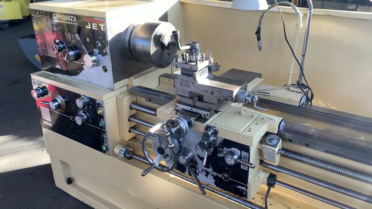 GH-1880ZX, 3-1/8in Spindle Bore Geared Head Lathe | JET Tools