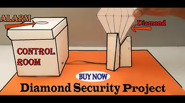 || Diamond Security Alarm || Project || By || Kalsi Robotics Pvt. Ltd., Ropar ||