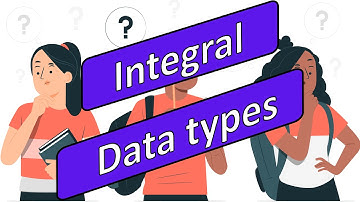 Data types in C++ | Integral types