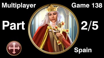 Civilization 5 Multiplayer 138: Spain [2/5] ( BNW 6 Player Free For All) Gameplay/Commentary