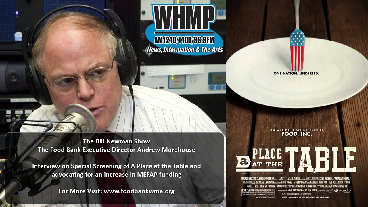 The Food Bank On WHMP YouTube