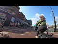 The most Beautiful city in The Netherlands. Utrecht City. Afternoon Cycle ride. Raw Footage.