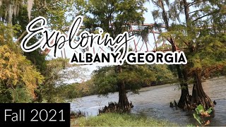 Exploring Albany Georgia Ray Charles Plaza Radium Springs Gardens Flint River Aquarium