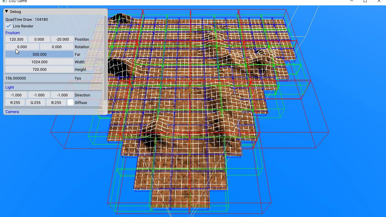 [C++ DirectX 11] QuadTree, Frustum Cull - YouTube