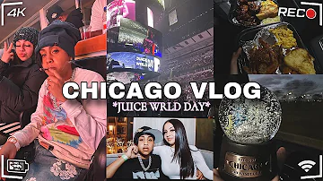 CHICAGO VLOG !! *JUICE WRLD DAY*