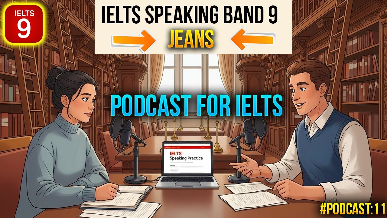 IELTS Speaking Part 1 Jeans Practice | Band 9 Model Answers | IELTS ...
