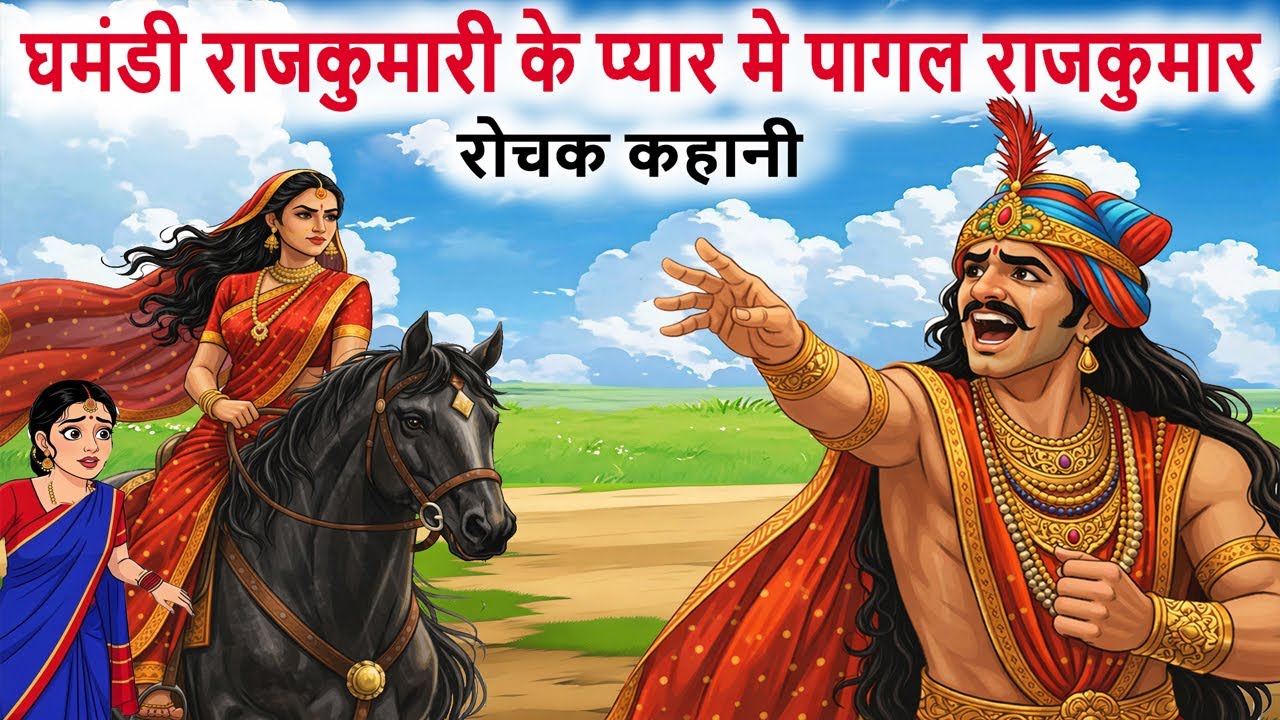 घमंडी राजकुमारी के प्यार मे पागल राजा  | hindi kahani | moral stories | हिन्दी कथा | कहानी