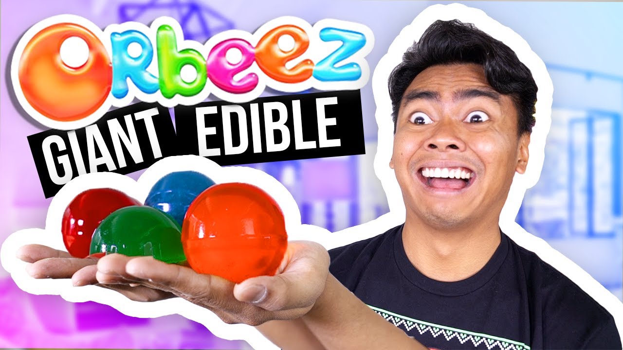 DIY GIANT EDIBLE ORBEEZ! (How To Make) 