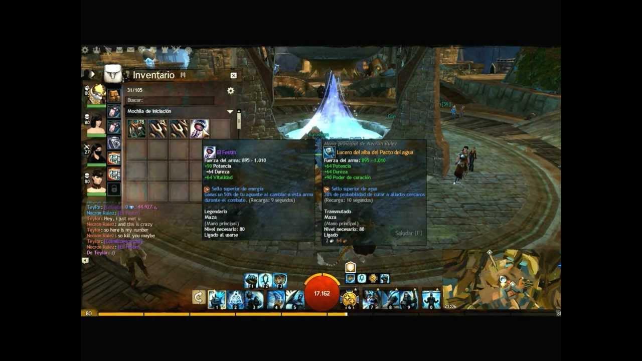 GW2 Legendary weapon The Moot (Legendary Mace) with new effects YouTube