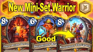 NEW Brann Warrior Is Crazy Overpowered! Will They Nerf It? Showdown in the Badlands | Hearthstone