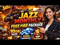 Jazz free fire monthly package| Jazz monthly game package | jazz new monthly package 