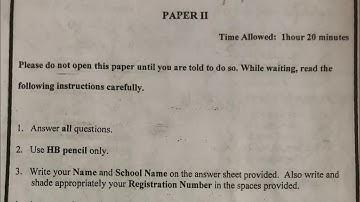 2023 BECE (Junior Waec) Mathematics Paper 2 Questions and Answers