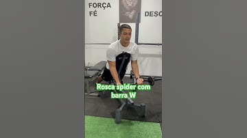 Rosca spider com barra W - prof. Matheus Gomes