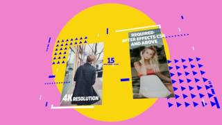 Stylish Slideshow Constructor After Effects Template