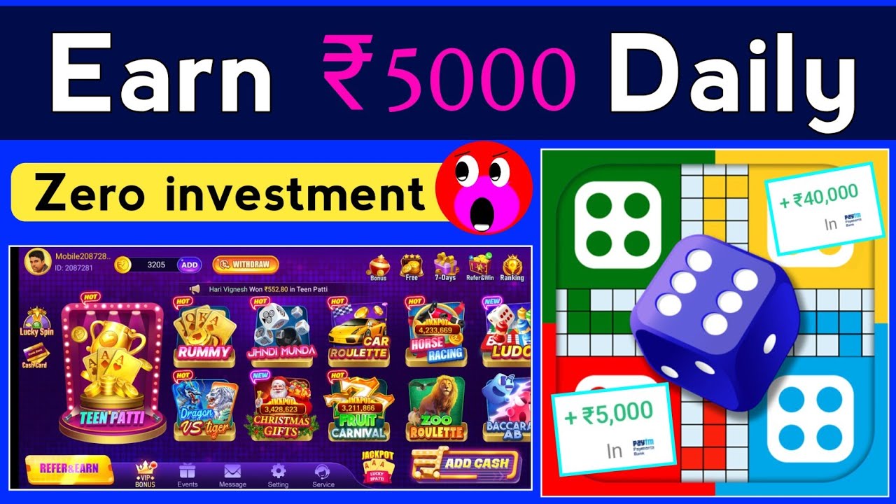 Earn 5000 Daily Play Ludo Earn Money Rummy A1 New Rummy earn-5000-daily-play-ludo-earn-money-rummy-a1-new-rummy