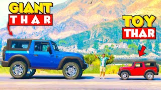 GTA 5: GIANT Monstar Thar VS MINI Toy Thar 🔥 SHOCKING RESULTS! GTA 5 MODS!