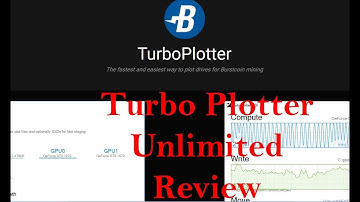 Burstcoin TURBO Plotter UNLIMITED Review and Test