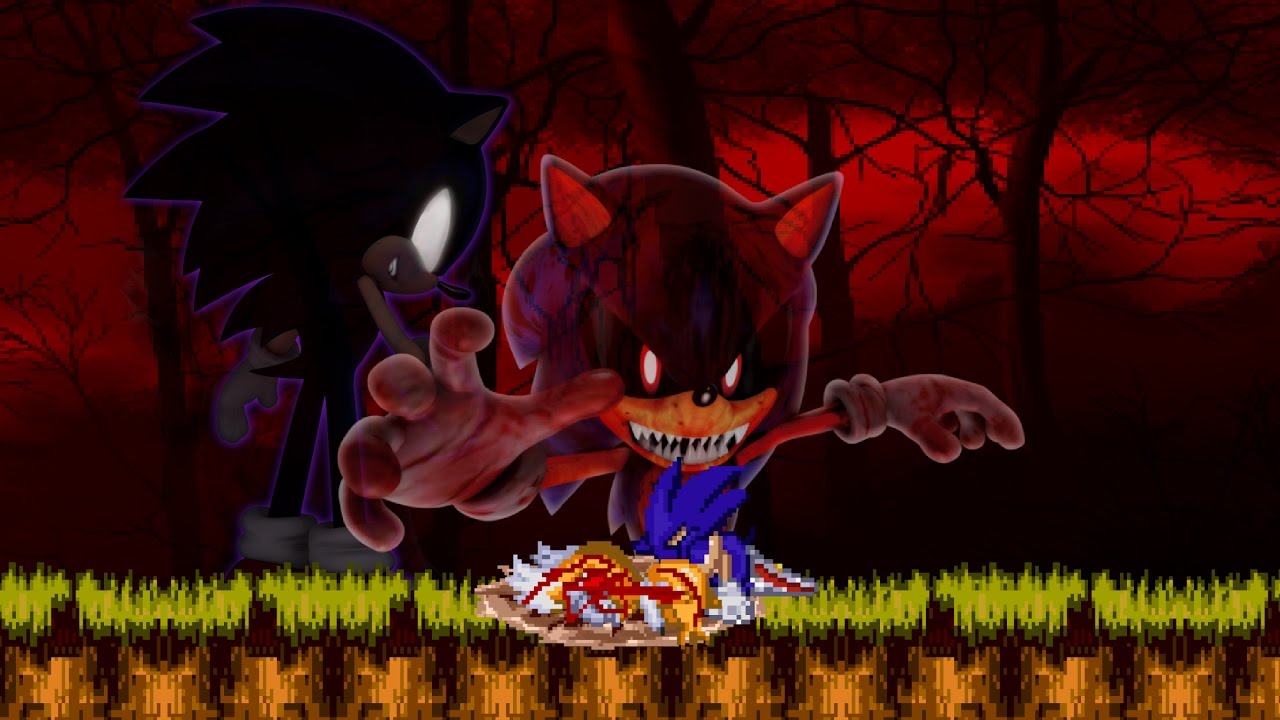 Dark Sonic vs Sonic.exe  Sprite Battle 