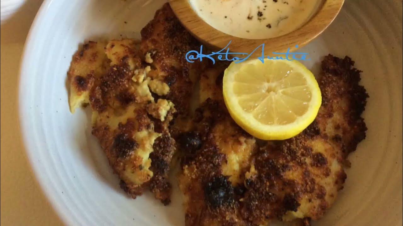 Keto Flounder Almond Flour Coated and Air Fryer Cooked YouTube
