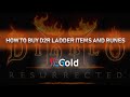 How to buy D2R Ladder items and runes on SSEGold.com