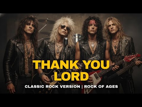 Thank You Lord | Don Moen (80's Rock Version)