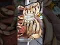 Opening a giant crab… what’s that watery stuff? #sea #ocean #nature