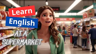 English Speaking Practice: At a supermarket | Daily Conversations