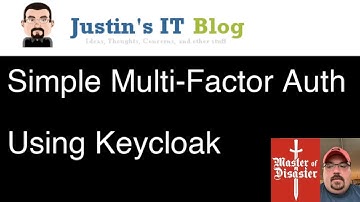 Simple Multi-Factor Authentication using Keycloak