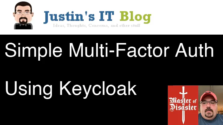 Simple Multi-Factor Authentication using Keycloak