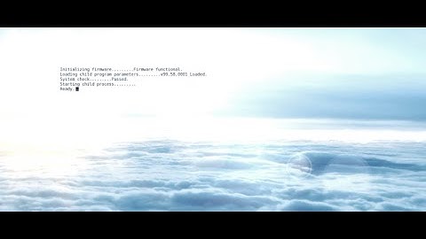 The Talos Principle - Part 1 (Hub A-1): Initialising Child Program