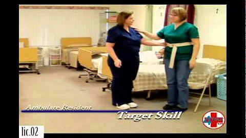 Ambulate a Patient With a Gait Belt CNA Skills