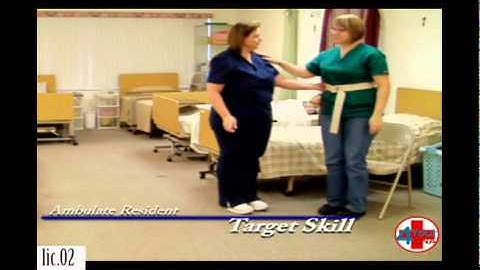 Ambulate a Patient With a Gait Belt CNA Skills