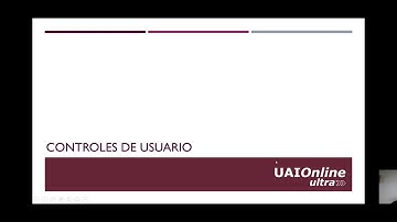 Introducción a los controles de usuario con Winform con C#