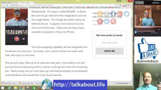 Face swapping MSQRD Live screenshot 4