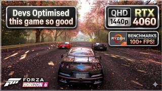 Forza Horizon 6 QHD 1440p RTX 4060 Laptop Benchmarks || Lenovo LOQ || Ryzen 7