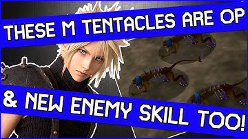 M Tentacles are OP in Final Fantasy 7! Plus Death Sentance Enemy Skill guide too!
