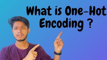 What is One - Hot Encoding ? | Variable Encoding | Data Cleaning | Data Science | ML | Python