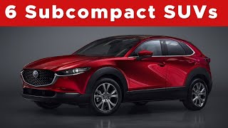 6 best subcompact suvs that rocked 2023!