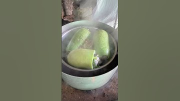 Cá lóc hấp bầu