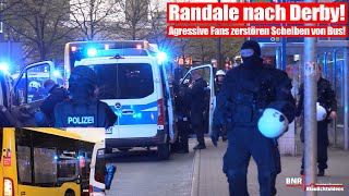 [RANDALE & PYRO BEI DERBY!] Massiver Polizeieinsatz bei Drittliga-Derby in Essen!