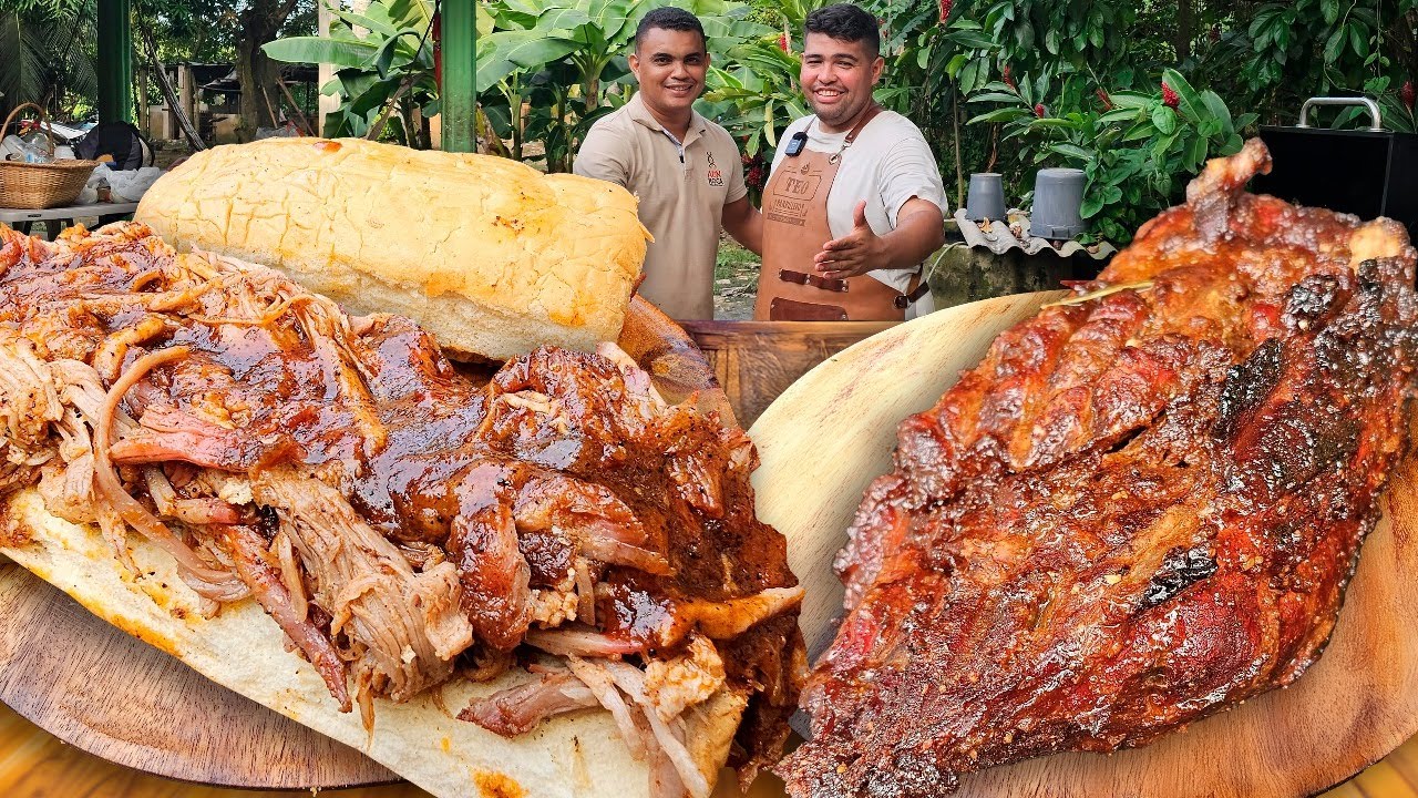 ✅ CERDO AHUMADO casero y SALSA ESPECIAL - CERDO AHUMADO para vender - Bondiola AHUMADA. 👌