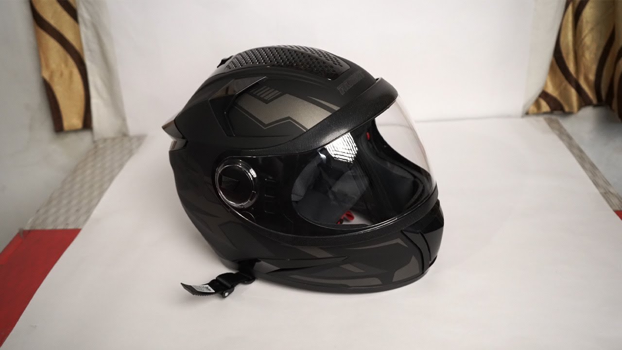 Steelbird SBH-17 Terminator ISI Certified Matt Finish Full Face Graphic Helmet