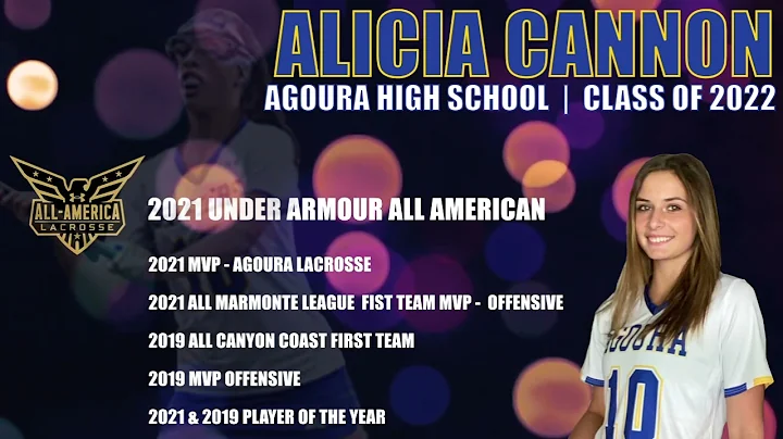 Alicia Cannon Agoura High School highlight video c...