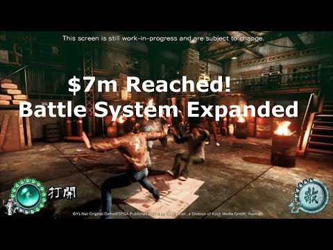 Shenmue III Kickstarter Reaches $7m & A.I. Battle System Goal