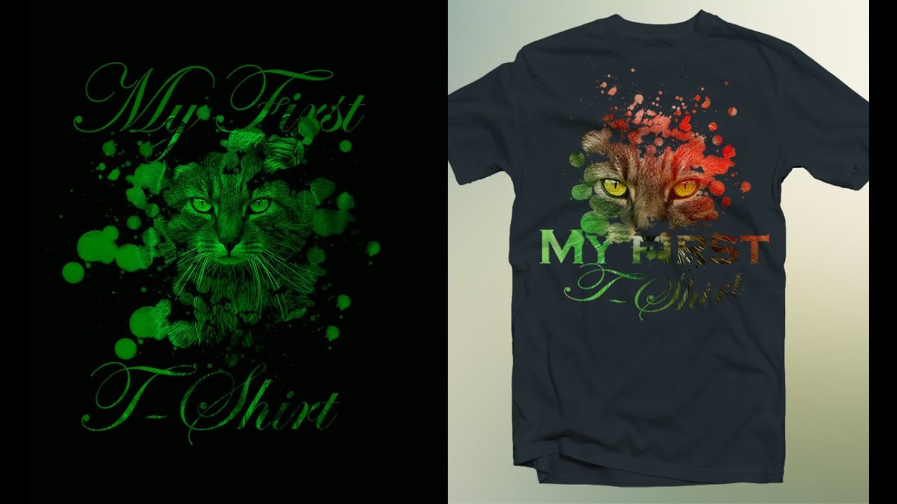 t shirt design photoshop