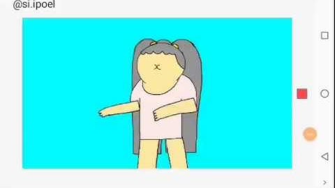 Membuat animasi CUTE GIRL si nopal di Android