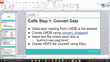 19 深度学习框架Caffe简介