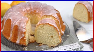 LEMON BUNDT CAKE HOMEMADE RECIPE - ItalianCakes USA